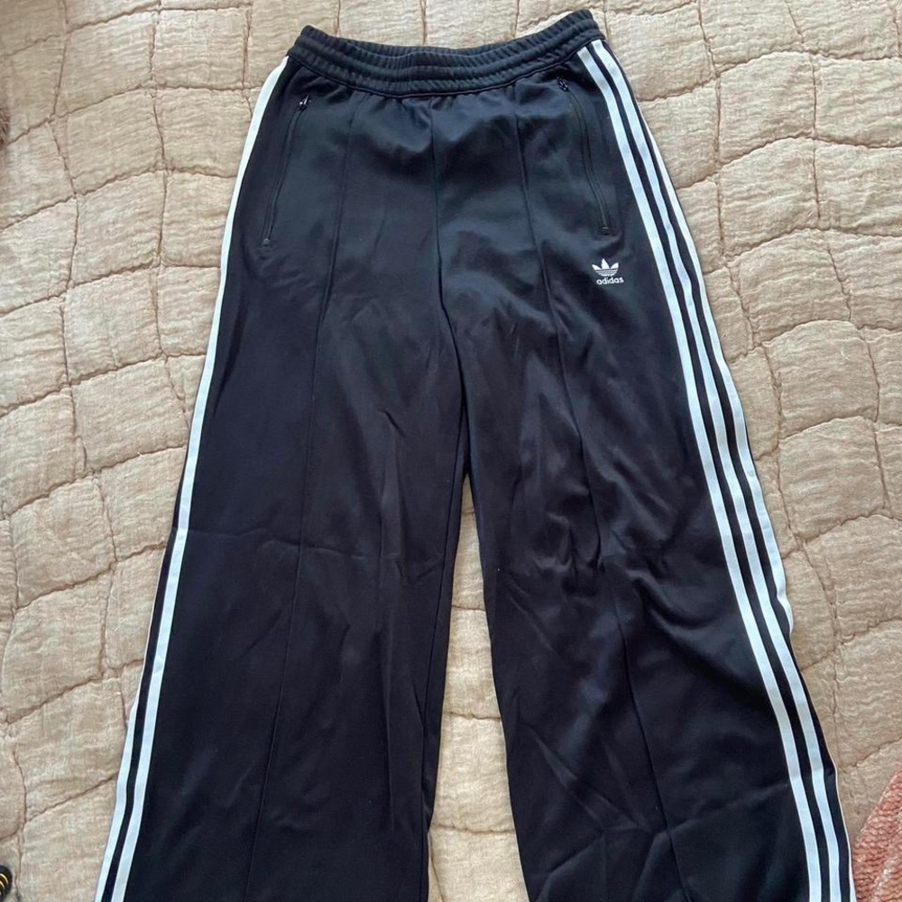 adidas wide leg sweatpants